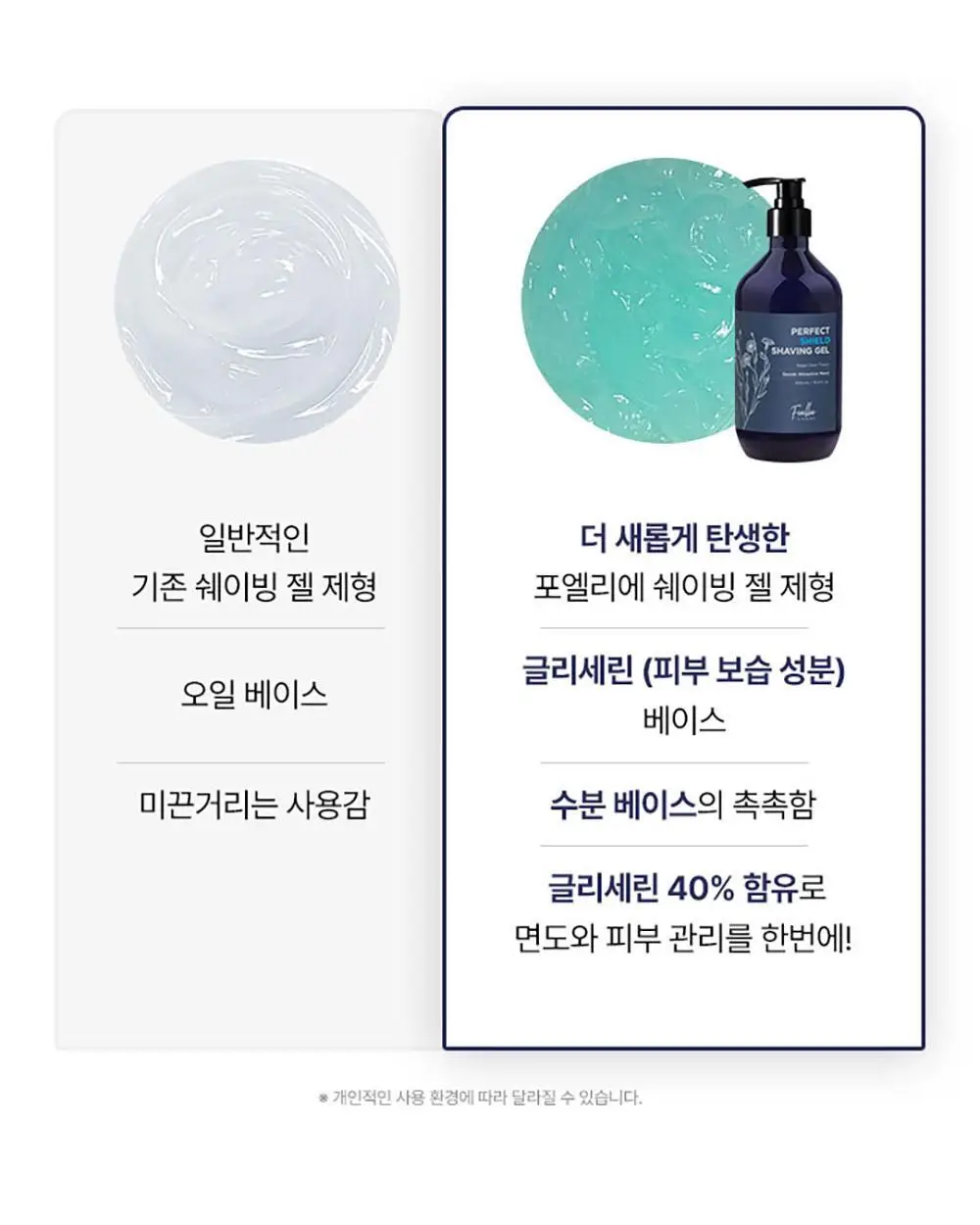 [보습면도] 포엘리에 옴므 쉐이빙 젤 500ml 상세페이지 25